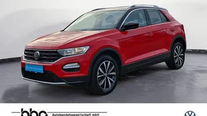 Flashrot/schwarz Gebraucht 2019 VW T-Roc Style SUV | 17.660 € (Fairer Preis)
