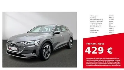 Gebraucht Audi e-tron Advanced 230 kW (313 PS) 2020 Taifungrau metallic SUV