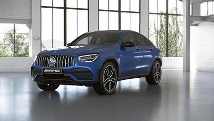 Gebraucht Mercedes GLC43 AMG AMG 390 PS (286 kW) 2023 Metalliclack spektralblau Coupé