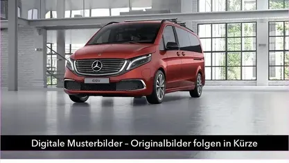 Rot Gebraucht 2024 Mercedes EQV300 Van / Kleinbus | 47.950 € (Superpreis)
