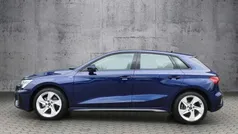 Blau Gebraucht 2024 Audi A3 Sportback S-Line Limousine | 34.580 € (Superpreis)