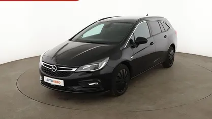 Gebraucht Opel Astra Edition 125 PS (91 kW) 2017 Schwarz Kombi