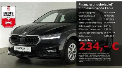 Black magic Gebraucht 2025 Skoda Fabia Selection Kleinwagen | 19.624 € (Fairer Preis)