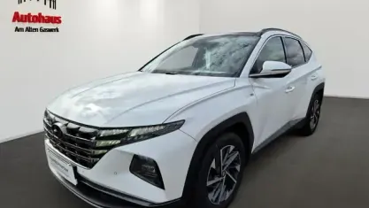 Gebraucht Hyundai Tucson 136 PS (100 kW) 2021 Polar white SUV