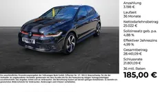 Schwarz Neu 2025 VW Polo GTI Limousine | 28.220 € (Superpreis)