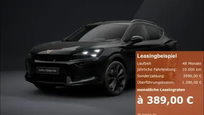 Neu Cupra Formentor VZ 272 PS (200 kW) 2026 Schwarz SUV