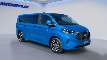 Neu Ford Tourneo Titanium X 170 PS (125 kW) 2026 Digital aqua blue me Van / Kleinbus