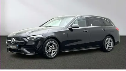 Gebraucht Mercedes C300e AMG 313 PS (230 kW) 2025 Obsidianschwarz Kombi