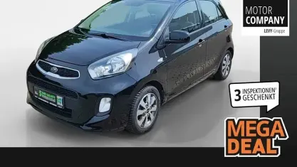 Gebraucht Kia Picanto 67 PS (49 kW) 2017 Schwarz Kleinwagen