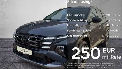 Neu Hyundai Tucson Trend 215 PS (158 kW) 2025 Grau SUV