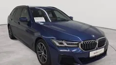 Phytonicblau metallic Gebraucht 2022 BMW 530e M Sport Kombi | 29.690 € (Fairer Preis)