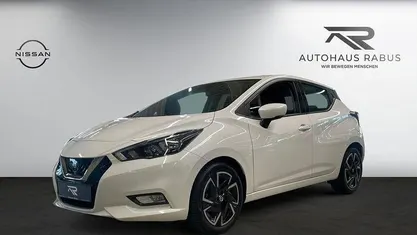 White (metallic) Gebraucht 2021 Nissan Micra N-Way Kleinwagen | 14.990 € (Fairer Preis)