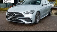 Metalliclack hightechsilber Gebraucht 2024 Mercedes C220 AMG Limousine | 41.490 € (Fairer Preis)