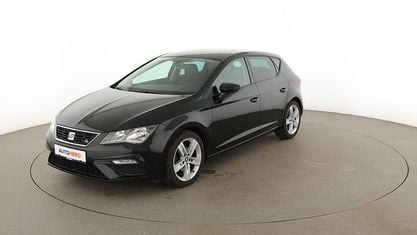 Używany Seat Leon FR 150 KM (110 kW) 2018 Czarny Sedan/Limuzyna