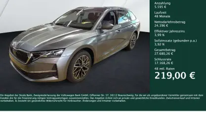 Gebraucht Skoda Octavia Tour 150 PS (110 kW) 2025 Graphitegrau metallic Kombi