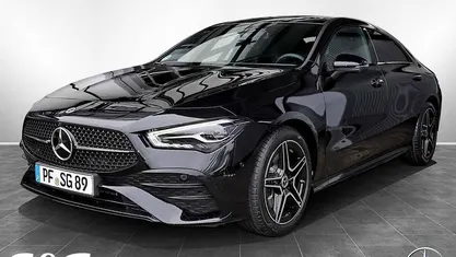 Unilack nachtschwarz Gebraucht 2025 Mercedes CLA200 AMG Coupé | 37.799 € (Fairer Preis)