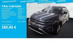 Rauchgrau metallic/schwarz Gebraucht 2025 VW T-Roc Cabriolet Style Cabrio | 31.980 € (Superpreis)