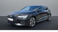 Schwarz Gebraucht 2024 Audi A3 Sportback S-Line Limousine | 41.839 € (Fairer Preis)