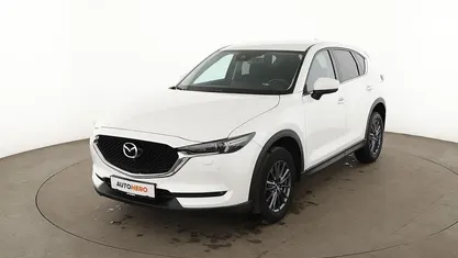 Gebraucht Mazda CX-5 Exclusive-Line 184 PS (135 kW) 2019 Weiß SUV