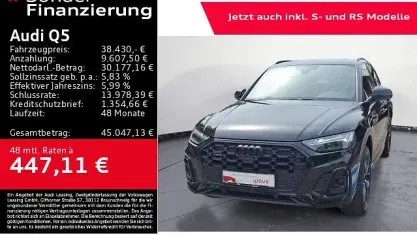 Gebraucht Audi Q5 Edition .1 204 PS (150 kW) 2021 Schwarz SUV