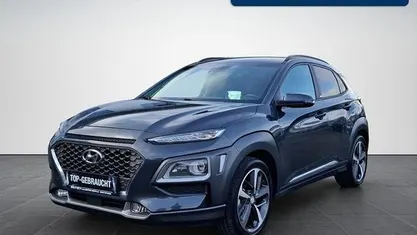 Gebraucht Hyundai Kona Premium 120 PS (88 kW) 2020 Dark knight metallic SUV