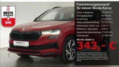 Rot Gebraucht 2022 Skoda Karoq SportLine SUV | 28.724 € (Fairer Preis)