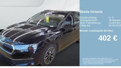 Gebraucht Skoda Octavia Tour 150 PS (110 kW) 2025 Schwarzmagic perleffekt Kombi