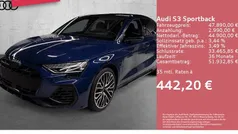 Blau Gebraucht 2024 Audi S3 Ambiente Limousine | 47.890 € (Fairer Preis)