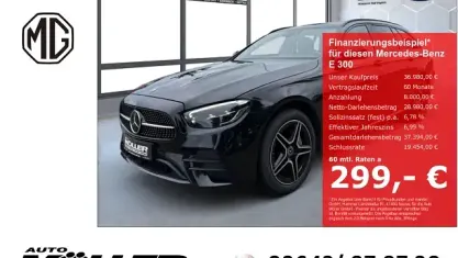 Gebraucht Mercedes E300 AMG line 194 PS (142 kW) 2022 Schwarz Kombi