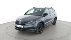 Grau Gebraucht 2021 Skoda Karoq SportLine SUV | 27.490 € (Fairer Preis)