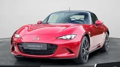 Soul red crystal Gebraucht 2025 Mazda MX5 Exclusive-Line Cabrio | 33.980 € (Fairer Preis)