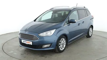Blau Gebraucht 2019 Ford Grand C-Max Titanium Van / Kleinbus | 13.430 € (Fairer Preis)