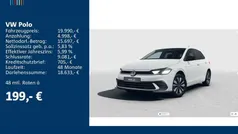 Pure white Neu 2025 VW Polo Goal Kleinwagen | 19.990 € (Fairer Preis)
