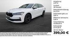 Weiß (purity weiss) Gebraucht 2024 Skoda Superb Selection Kombi | 36.790 € (Fairer Preis)
