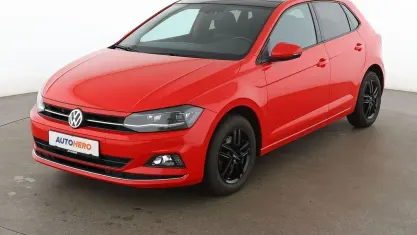 Gebraucht VW Polo Highline 116 PS (85 kW) 2018 Rot Kleinwagen