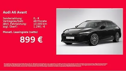 Schwarz Neu 2026 Audi A6 Ambiente Kombi | 93.952 €