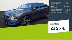 Platinum grau Gebraucht 2022 Citroën e-C4 Shine Limousine | 19.490 € (Fairer Preis)