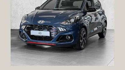 Neu Hyundai i10 N Line 90 PS (66 kW) 2025 Blau Kleinwagen