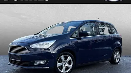 Gebraucht Ford Grand C-Max Titanium 120 PS (88 kW) 2018 Blau (blazerblau) Van / Kleinbus