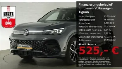 Gebraucht VW Tiguan R-line 265 PS (194 kW) 2025 Schwarz SUV