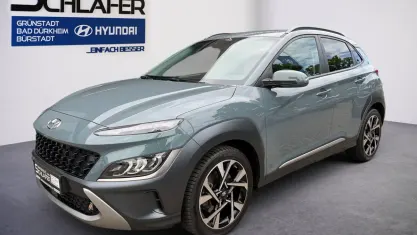 Gebraucht Hyundai Kona Prime 199 PS (146 kW) 2022 Misty jungle / mic SUV