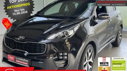 Gebraucht Kia Sportage GT-Line 177 PS (130 kW) 2016 (1k) zilinaschwarz met. SUV