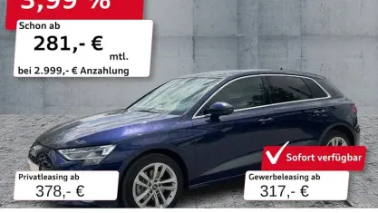 Gebraucht Audi A3 Advanced 204 PS (150 kW) 2025 Blau Limousine