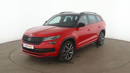 Gebraucht Skoda Kodiaq SportLine 180 PS (132 kW) 2018 Rot SUV