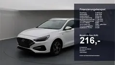 Polar white / sol Gebraucht 2020 Hyundai i30 Trend Kombi | 18.670 € (Fairer Preis)