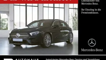 Gebraucht Mercedes A200 AMG 163 PS (119 kW) 2021 Schwarz Limousine