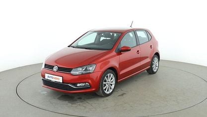 Gebraucht VW Polo Highline 110 PS (80 kW) 2016 Rot Limousine