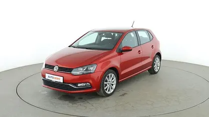 Used VW Polo Highline 110 HP (80 kW) 2016 Red Sedan