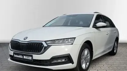 Gebraucht Skoda Octavia Ambition 115 PS (84 kW) 2023 Weiß Kombi
