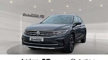 Grau Gebraucht 2021 VW Tiguan Elegance SUV | 25.880 € (Fairer Preis)